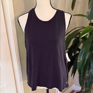 Women's Black Sleeveless Top Gap
